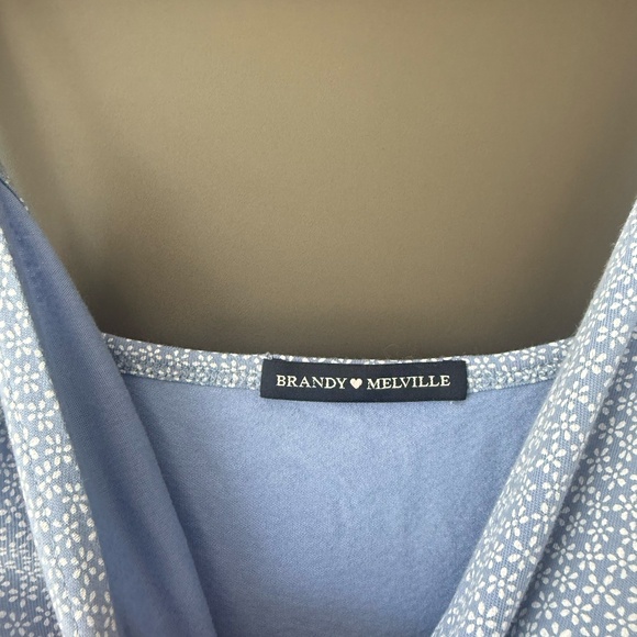 Brandy Melville John Galt Blue Amara Mini Dress - Picture 6 of 11